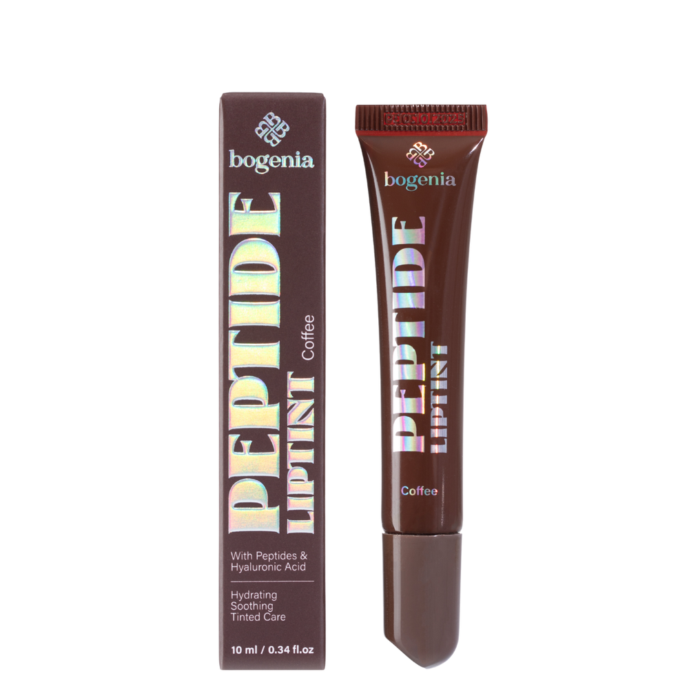 Бальзам для губ пептидний Bogenia Peptide Lip Tint (BG713), 006 Coffee Кавовий BG713 фото