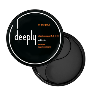 Патчі під очі тонізуючі Deeply Vitamin Glow гідрогелеві 60 шт DPBC21 фото