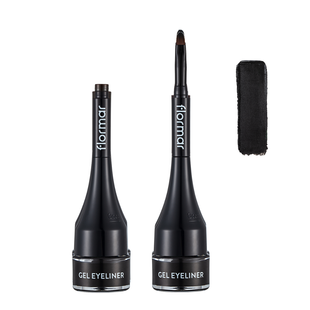 Підводка для очей гелева Flormar Gel Eyeliner, 2,2 г, GE01- Black Чорний FM 11617 фото
