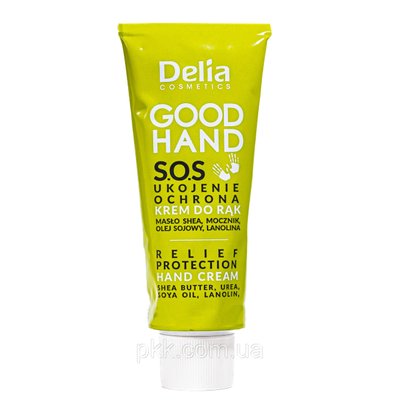 Крем для рук Delia Cosmetics Good Hand S.O.S. заспокоєння і захист 75 мл 4541 DC фото