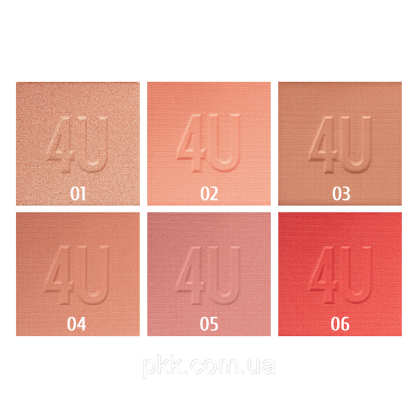 Румяна для лица Parisa Cosmetics Base 4U B705 № 03 B705 фото