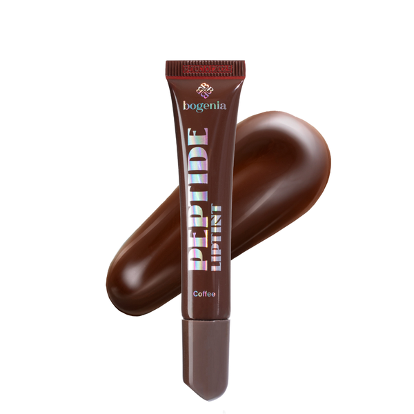 Бальзам для губ пептидний Bogenia Peptide Lip Tint (BG713), 006 Coffee Кавовий BG713 фото