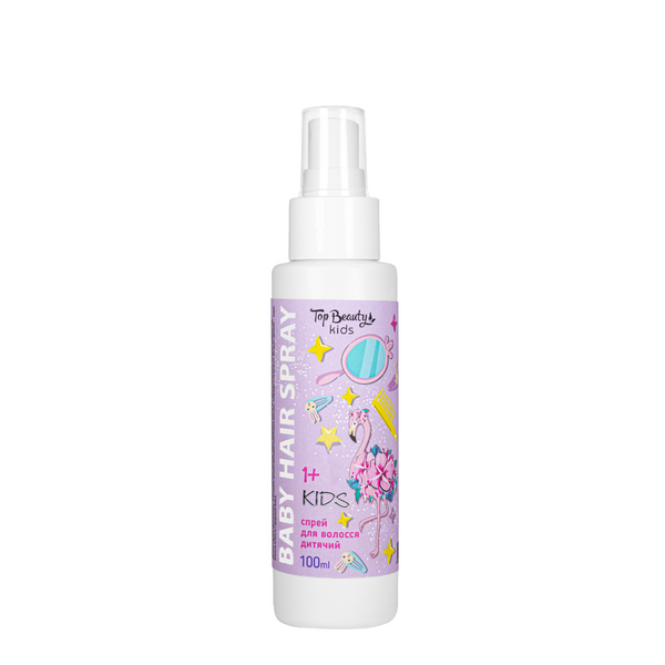 Детский спрей для легкого расчесывания волос от 1 года Top Beauty Baby Hair Spray 100 мл TB-8599 фото