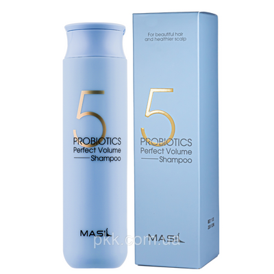 Шампунь для волосся з пробіотиками Masil 5 Probiotics Perfect Volume Shampoo безсульфатний 300 мл Masil 5155 фото
