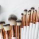 Набор кистей для макияжа с подставкой BH Cosmetics White Marble, 13 шт BH 8250 фото 3