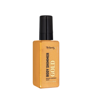 Шиммер-молочко для тела Top Beauty Body Shimmer, 125 мл, Gold Золотой TB-11319 фото