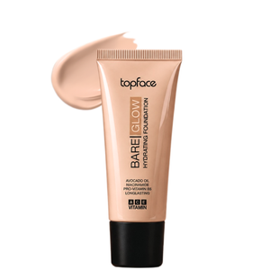 Тональний крем TopFace Bare Glow Hydrating Foundation зволожувальний PT479, 001 Ivory Dawn Айворі PT479 фото
