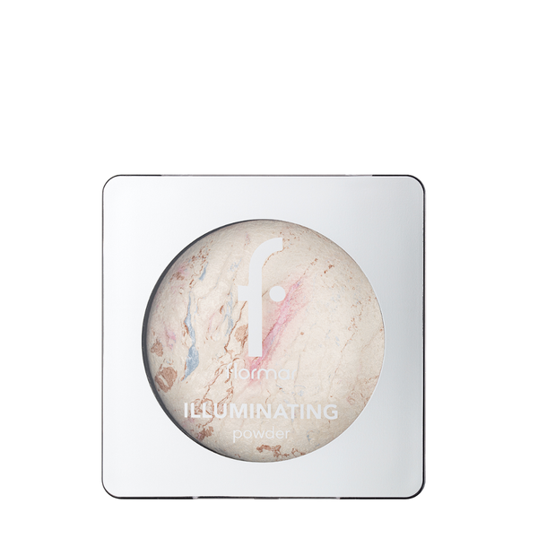 Пудра-хайлайтер для обличчя Flormar Illuminator Powder, 7 г, 01 Morning Star Айворі FM 11618 фото