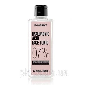 Тонік для обличчя Mr Scrubber Hyaluronic Acid Face Tonic з гіалуроновою кислотою 400 мл