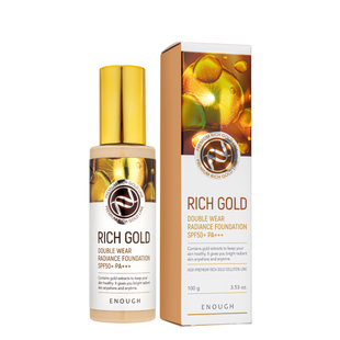 Тональний крем Enough Rich Gold Double Wear Radiance 100 мл № 21 EN 5141 фото