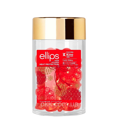 Вітаміни для волосся ELLIPS Lady Shiny Hair Vitamin М'якість Сакури 50 шт*1 мл ELLIPS0062 фото