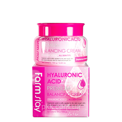 Крем для обличчя FarmStay Hyaluronic Acid Premium Balancing Cream зволожуючий 100 гр FS 4403 фото