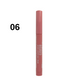 Помада-олівець для губ водостійка Bogenia Velvet Waterproof Matte, 006 Stellar Сіро-рожева BG730 фото 4