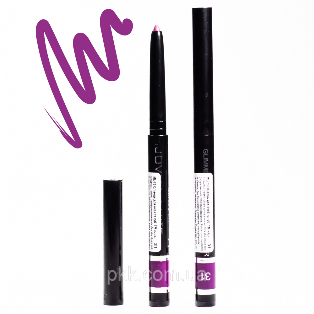Олівець для губ механічний з точилкою Jovial Luxe ML-120 № 31 JL ML-120 lip фото