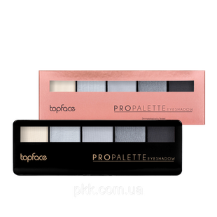 Палетка теней для век 5 оттенков Тopface Pro Palette, № 14 PT501 фото