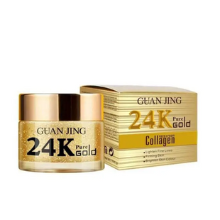 Крем для лица против морщин Guanjing&nbsp;24K Pure Gold Collagen 50 мл GJ81914 фото