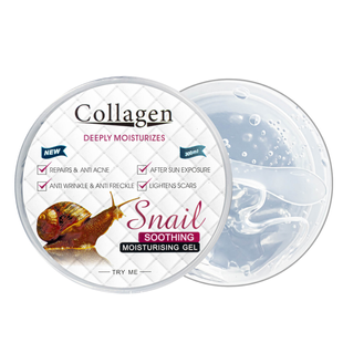 Увлажняющий гель для лица и тела PeiMei Collagen Snail с муцином улитка, 300 мл PM6916 фото