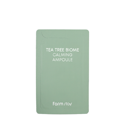 Ампульна сироватка для чутливої ​​шкіри обличчя FarmStay Tea Tree Biome Calming Ampoule (пробник), 1 мл FS 9563 фото
