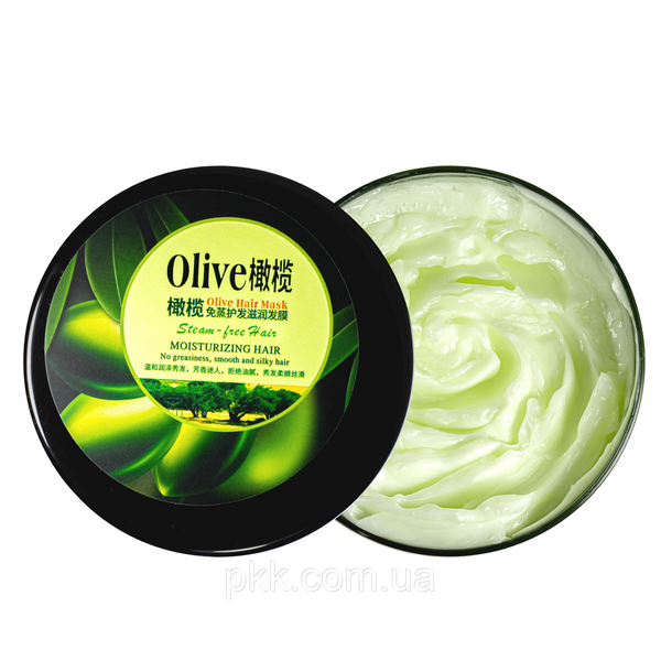 Маска для сухих и ломких волос Bioaqua Olive Hair Mask с оливковым маслом 500 мл BQY57706 фото