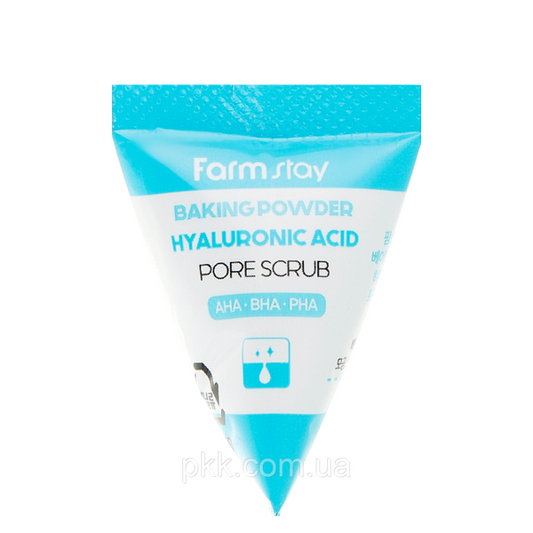 Скраб для обличчя FarmStay Hyaluronic Acid Pore Scrub очищувальний 7 г FS 4393 фото