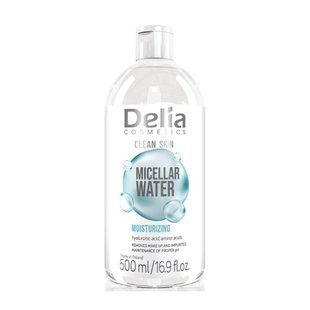 Мицеллярная вода увлажняющая Delia Cosmetics Clean Skin, 500 мл