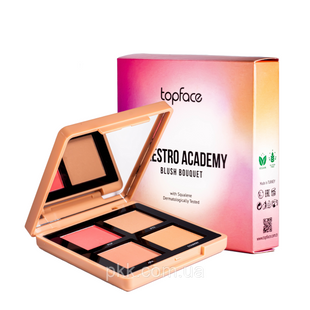 Палітра рум'ян Topface Maestro Academy Blush Bouquet PT355 № 02 PT355 фото