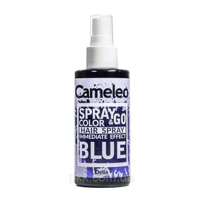 Відтінковий спрей для волосся Delia Cosmetics Cameleo Spray&Go 150 мл Blue Синій 6152 DC фото