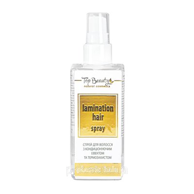 Спрей термозащита для волос Top Beauty Lamination Hair Spray ламинирующий 125 мл