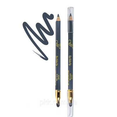Олівець для очей FFleur зі спонжем сірий E-646 GR gray FF E-646 фото