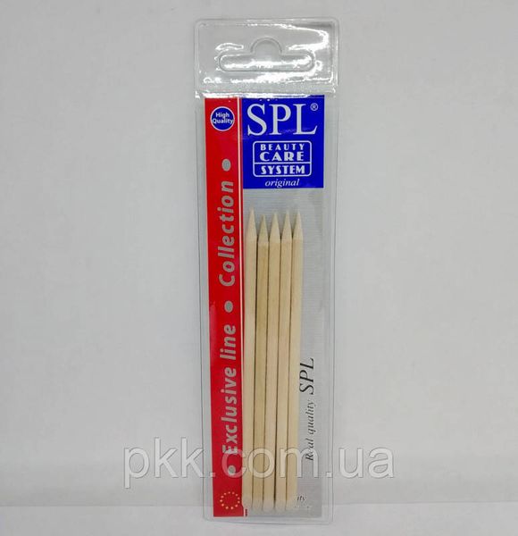 Апельсинові палички для манікюру SPL Wooden Manicure Sticks 11 см 5 шт 9030 SPL фото