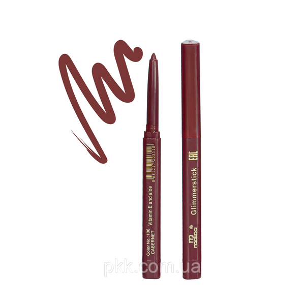 Олівець для губ Malva Cosmetics Pencil М 300 № 106 М 300 lip фото