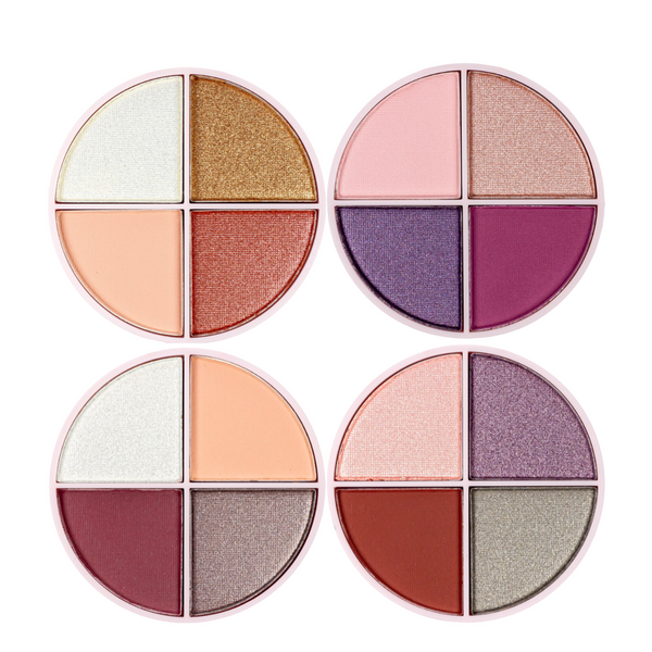 Набор палеток теней 4 оттенка DoDo Girl Autumn Eyeshadow Colorful D3287 (4 шт в ассортименте) D3287 фото