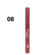 Помада-олівець для губ водостійка Bogenia Velvet Waterproof Matte, 008 Marvelous Темна нюдова BG730 фото 3