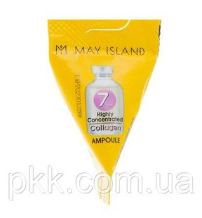 Сироватка для обличчя омолоджуюча ампульна May Island 7 Days Collagen 3 г MI 4279 фото