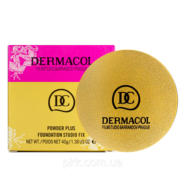 Пудра для обличчя Dermacol Foundation Studio Fix 2 in1 № 2 Бежевий/рожево-бежевий DE 205 фото