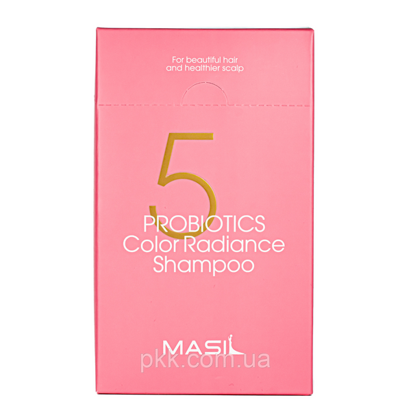 Шампунь для захисту кольору волосся Masil 5 Probiotics Color Radiance Shampoo з пробіотиками 8 мл Masil 5161 фото