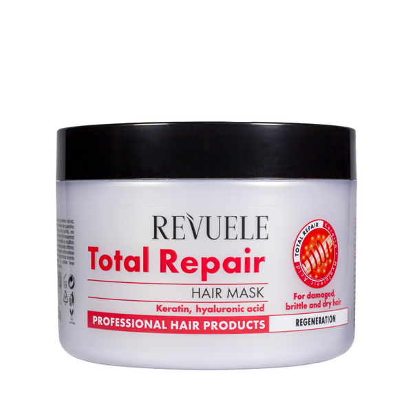 Маска для відновлення сухого, пошкодженого волосся Revuele Total Repair 500 мл 3800225902083 фото