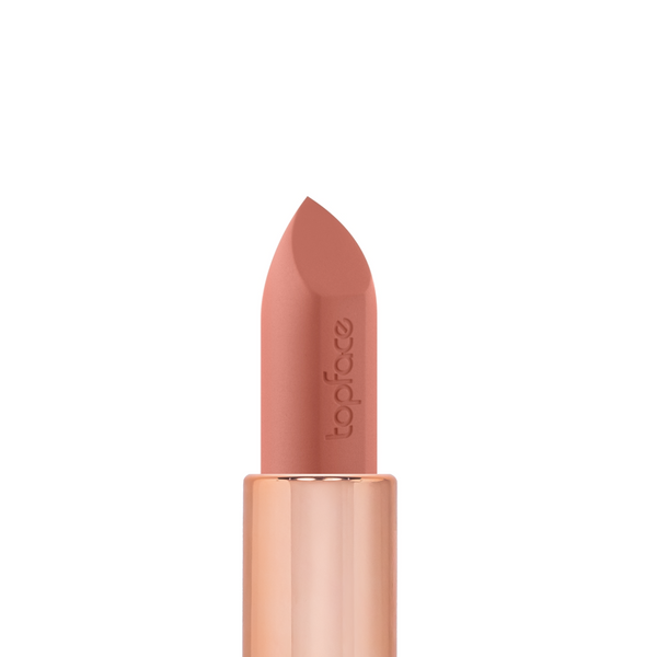 Помада для губ матовая TopFace Matte Lipstick Instyle PT155 № 02 Warm Honey Тёмно-бежевый PT155 фото