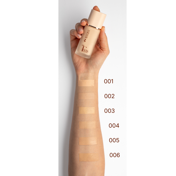 Тональная основа Neverti Soft Focus стойкая увлажняющая, 32 мл (NP305), 001 Pinky Nude Светло-бежевый NP305 фото