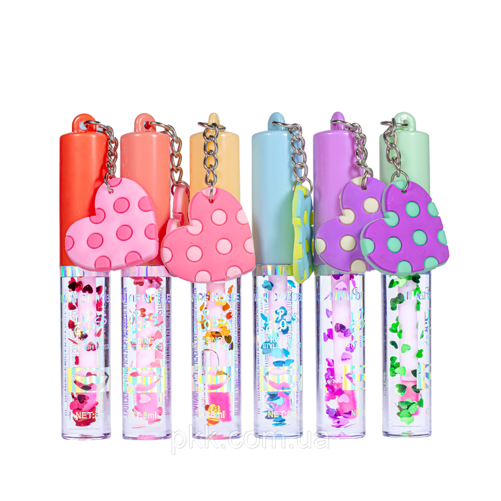 Набір блисків для губ Iman of Noble Kissing Stylish Gloss, 6 штук 7101E фото