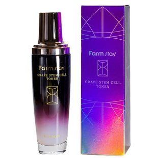 Тонер для обличчя FarmStay Grape Stem Cell Toner омолоджуючий 130 мл