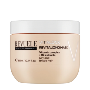 Маска для сухого, ламкого волосся Revuele Vitalock Revitalizing 300 мл 5061076241150 фото
