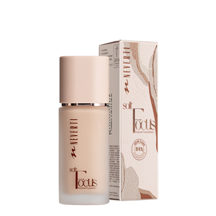 Тональна основа Neverti Soft Focus стійка зволожувальна, 32 мл (NP305), 001 Pinky Nude Світло-бежевий NP305 фото