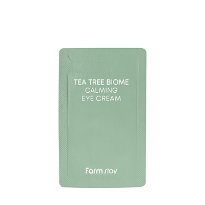 Крем для чутливої ​​шкіри навколо очей FarmStay Tea Tree Biome Calming Eye Cream, 1 мл FS 9565 фото