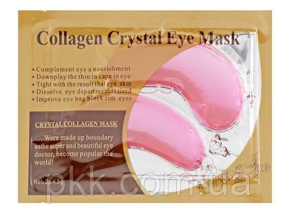 Патчи для кожи вокруг глаз Collagen Crystal Eye Мask c коллагеном 6 г CCEM 4224 фото