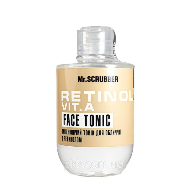 Тоник для лица укрепляющий с ретинолом Mr Scrubber Face ID Retinol Vit A Face Tonic, 250 мл