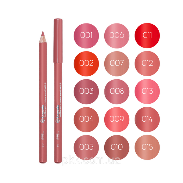 Олівець для губ Bogenia Lip Liner BG500 № 002 Red Cardinal BG500 фото