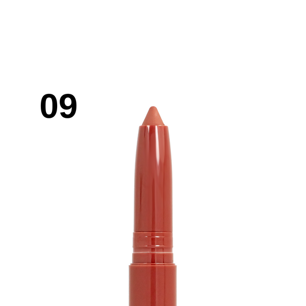 Помада-карандаш для губ водостойкая Bogenia Velvet Waterproof Matte, 009 Cashmere Темная оранжево-бежевая BG730 фото