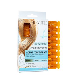 Концентрат для довгого волосся в ампулах Revuele Active Hair Concentrate Ampules з аргініном 5060565103573 фото