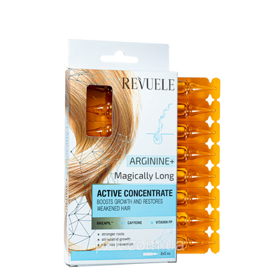 Концентрат для длинных волос в ампулах Revuele Active Hair Concentrate Ampules с аргинином 5060565103573 фото